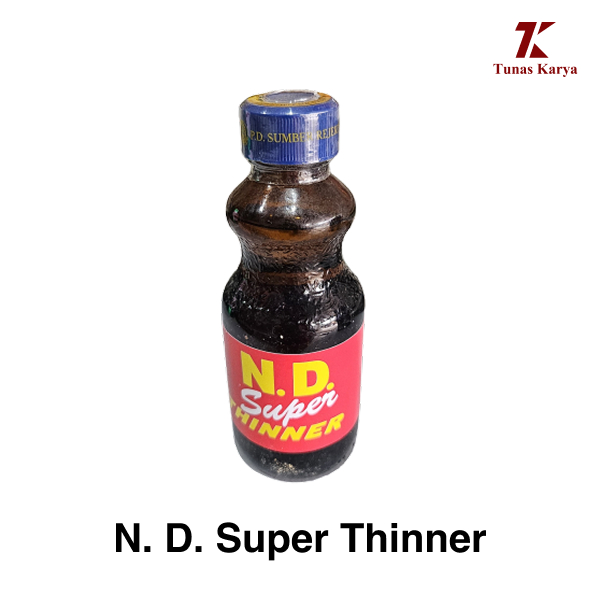 Thinner N D Super Botol Kratindeng / Thinner Botol Kaca