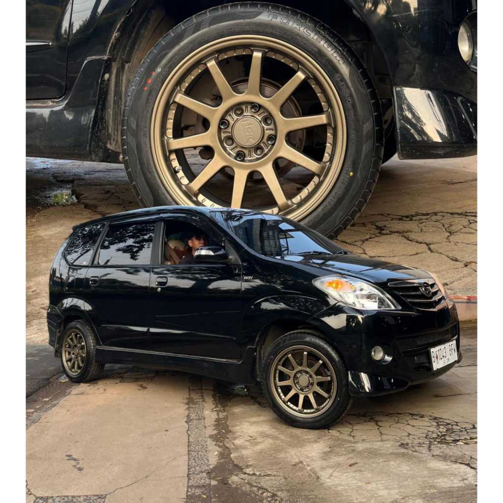 paket velg plus ban accelera 205 55 r16 untuk mobil avanza use velg hsr gymkana ring 16