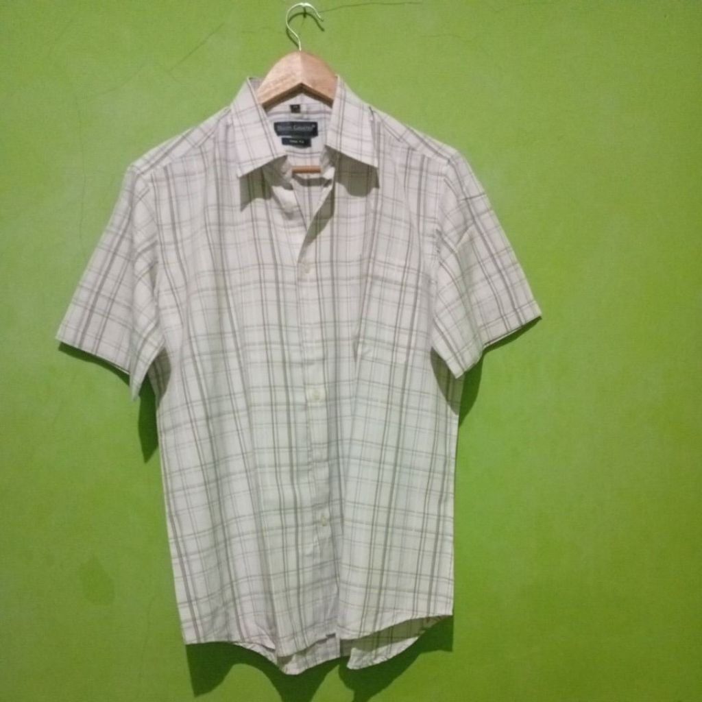 PL -ATASAN PRIA KEMEJA BUON GIORNO slim fit Size 17 B439