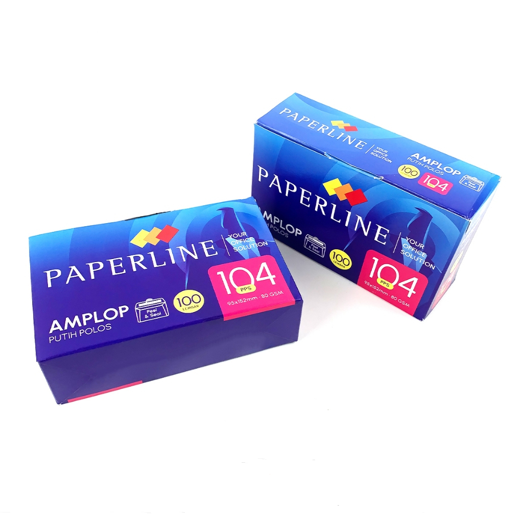

Amplop Putih Paperline 104 PPS Uk. 95 x 152 mm