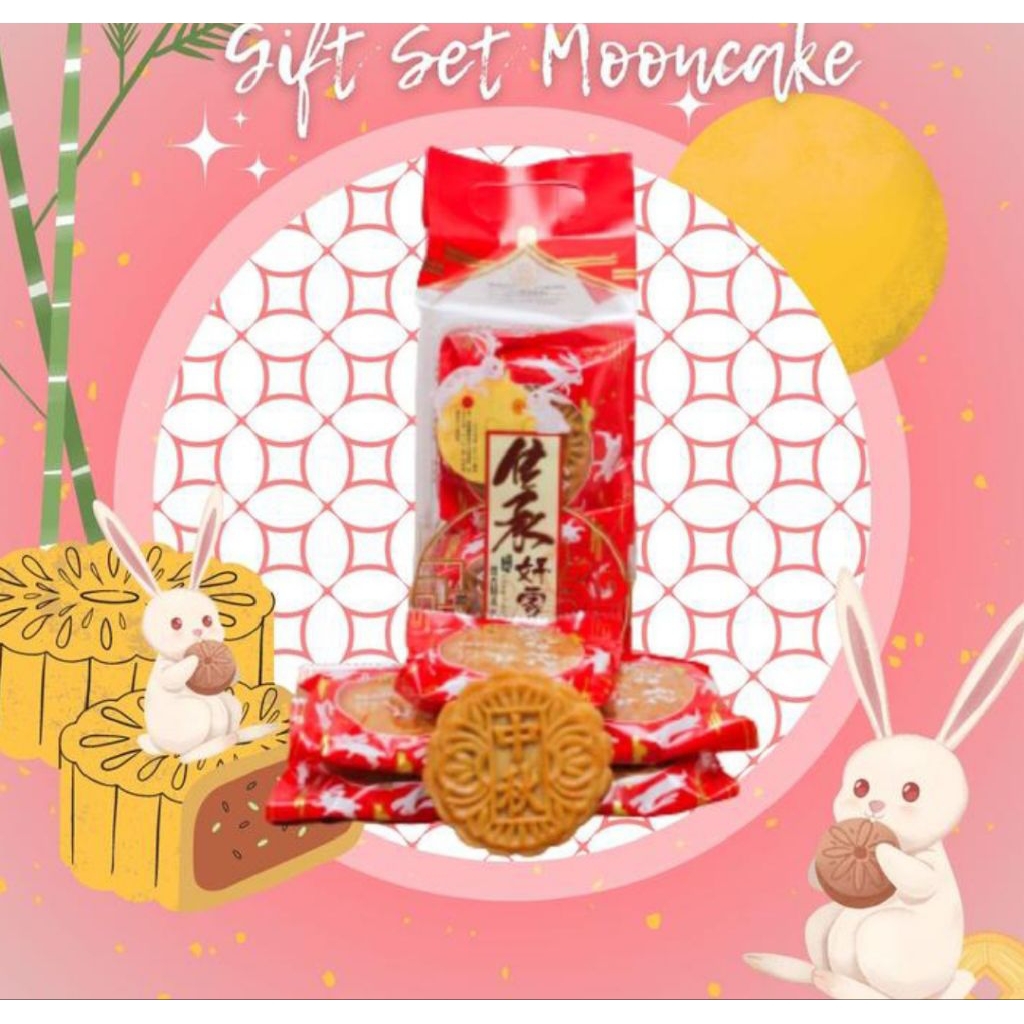 

mooncake tausa set / kue bulan / tiong tjiu pia