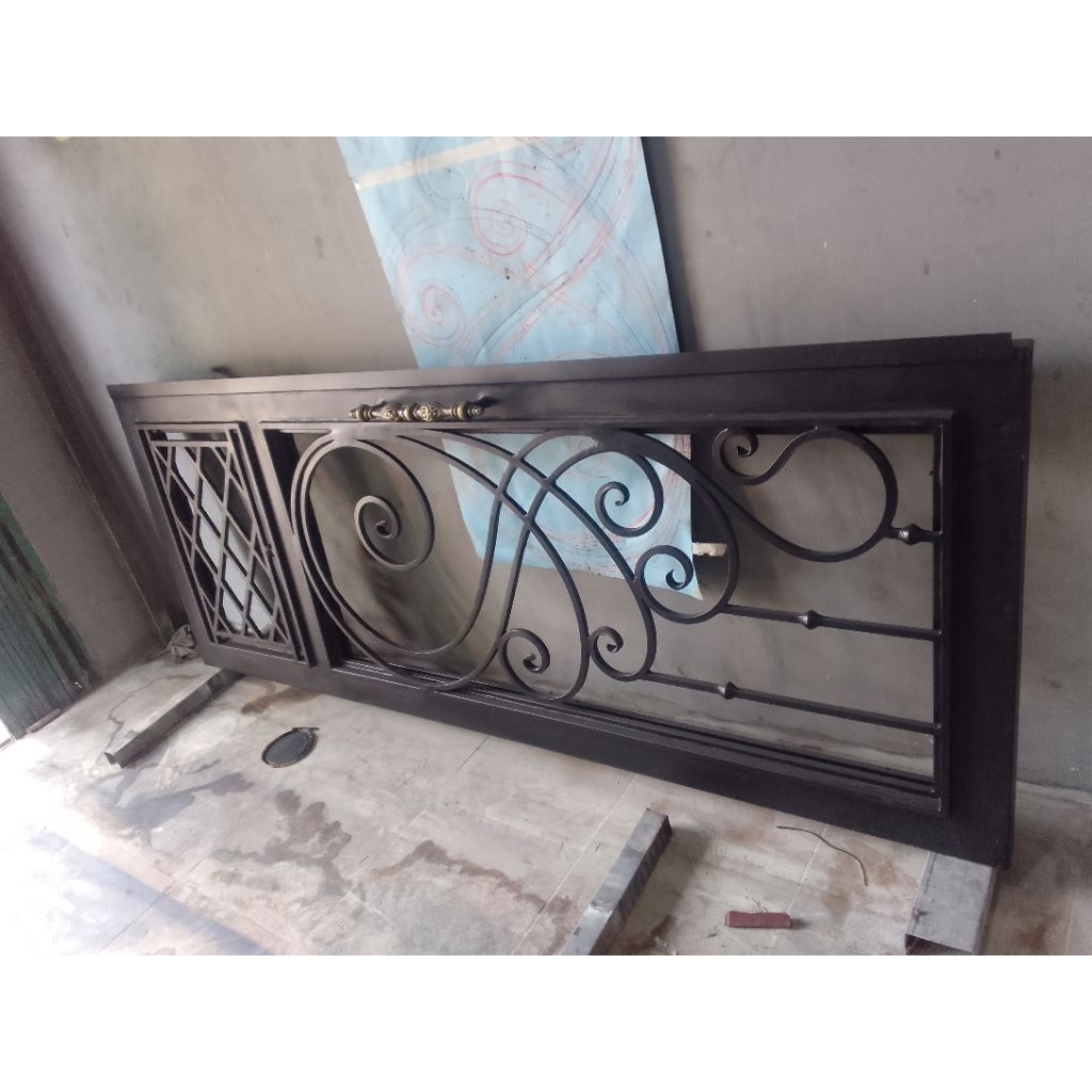 PINTU BESI TEMPA / BESI FULL