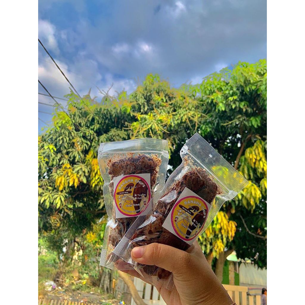 

kripik pisang bananachips full coklat lumerr
