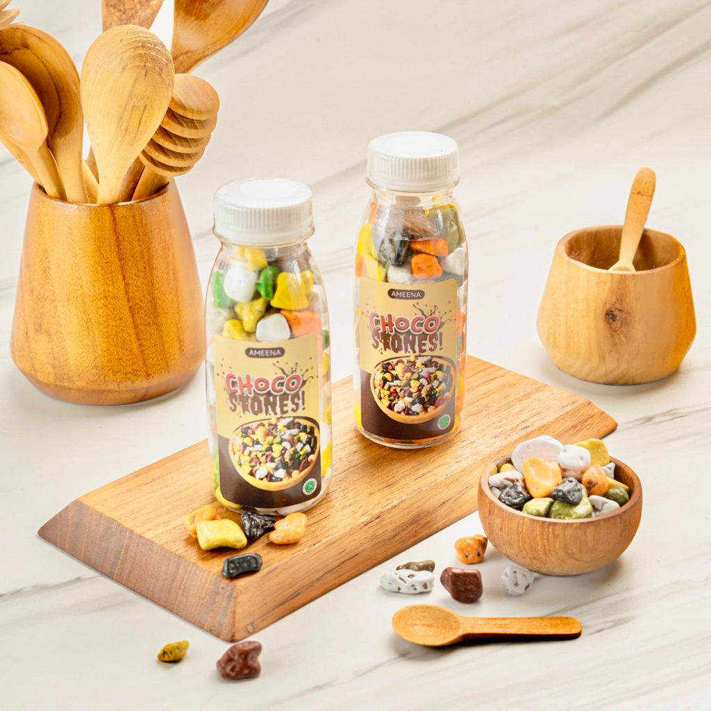 

[ MINI ] Coklat Kerikil Choco Stones Turki 100GR | Ameena Premium Quality