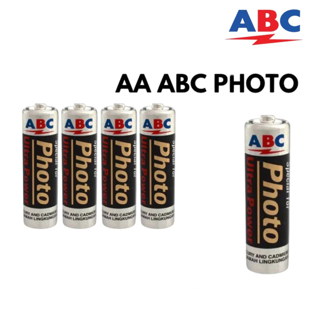 Baterai ABC Photo AA hitam