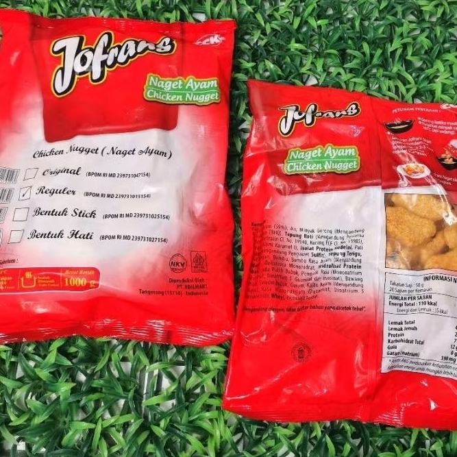 

Jofrans Nugget Reguler - Berat 1 Kg