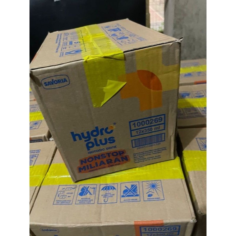 

HYDROPLUS MILYARAN ISOTONIK DRINK 350ML 1 KARTON ISI 12