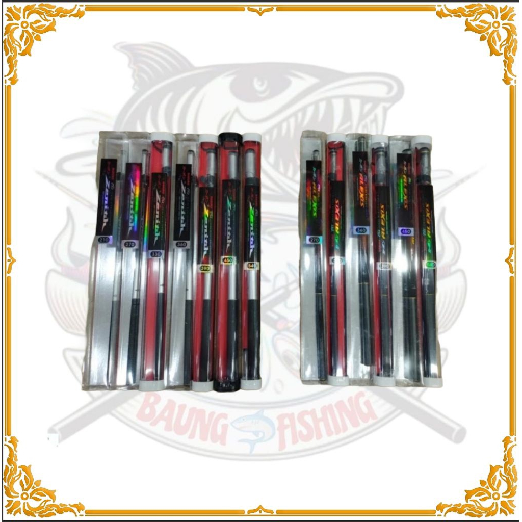 joran Tegek maguro alexis zenith ymetre 270cm 330cm 360cm 390cm 420cm 450cm