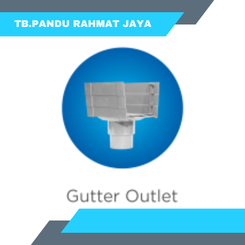 Corong Talang Air Kotak PVC Fitting Pipa Power