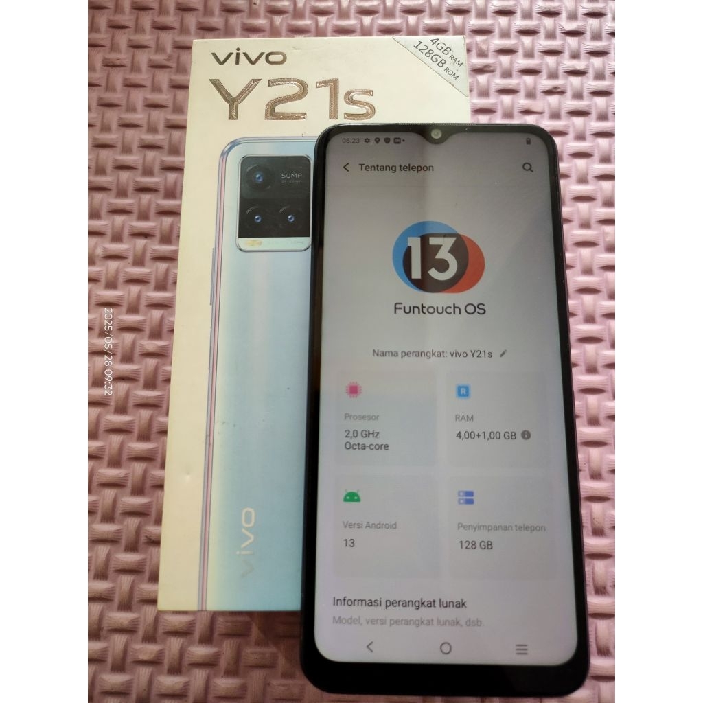 Vivo Y21s Ram 4/128gb