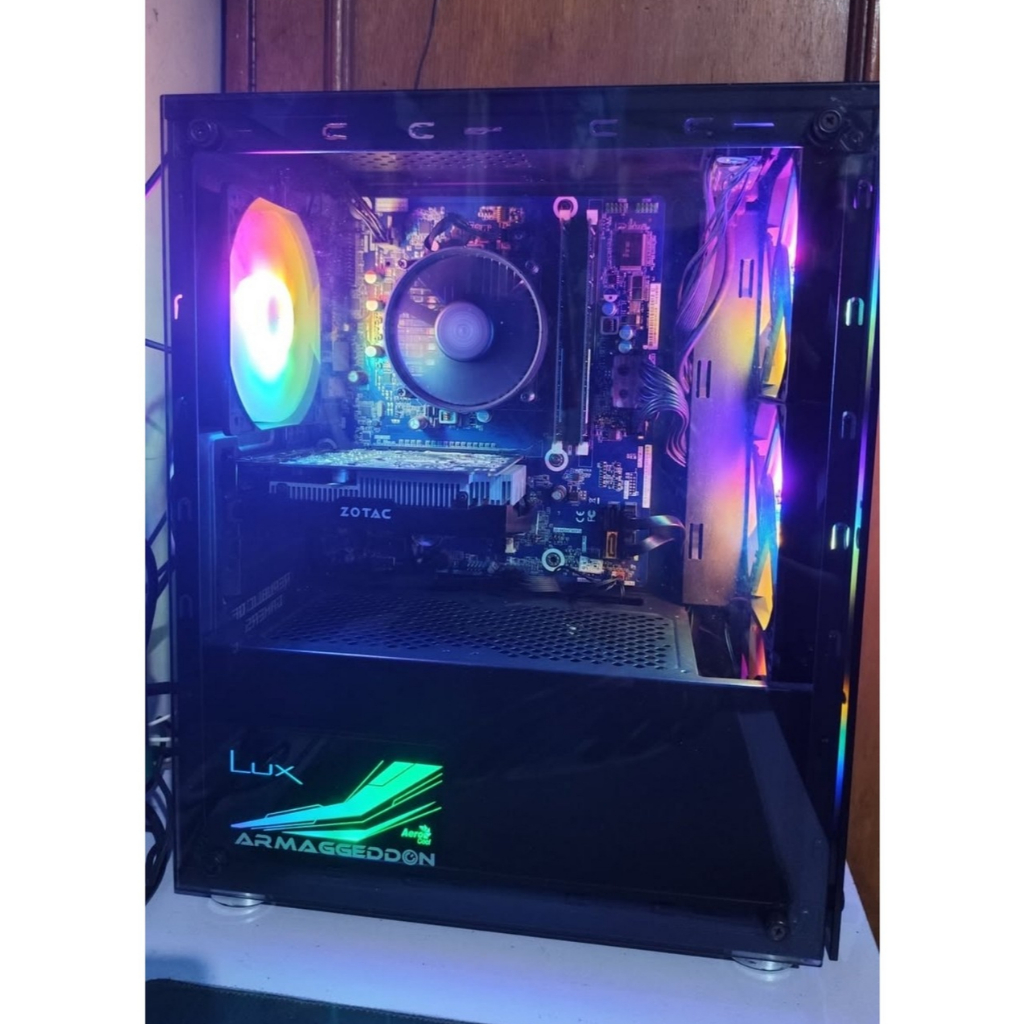 PC Intel Core i5+Vga Card Nvidia GTX 1050Ti+Monitor Hp 19 inch