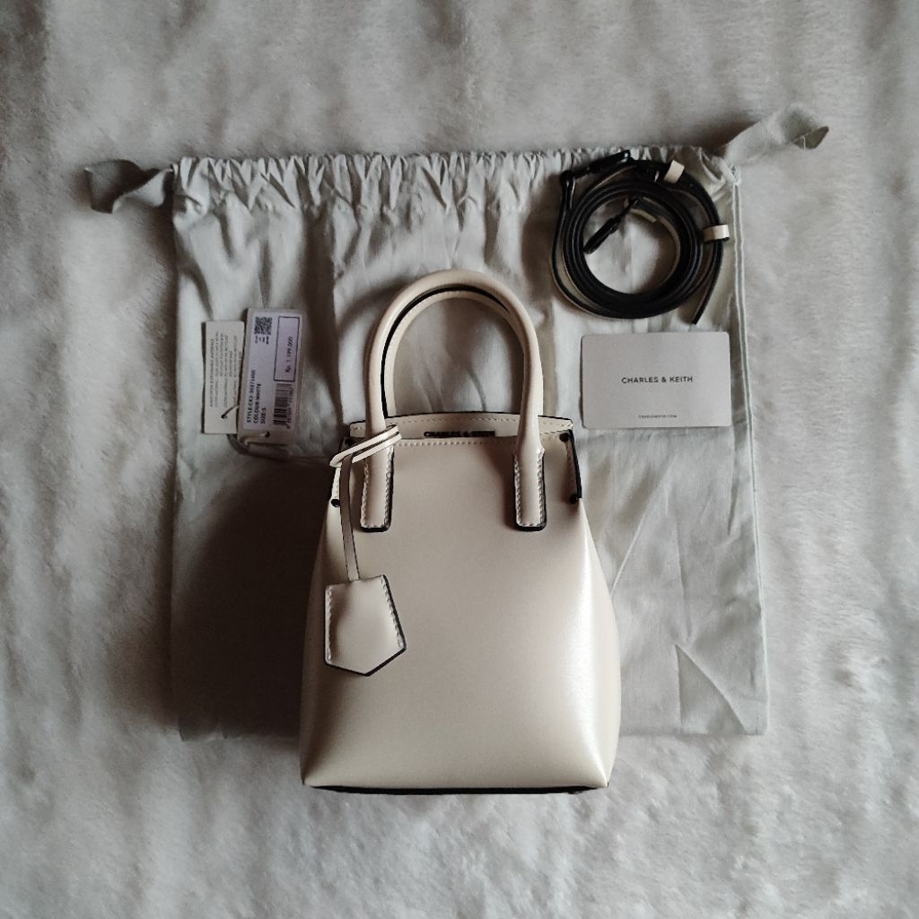 Tas Charles and Keith Rene Elongated Top Handle Bag / Tas Charles & Keith New Original / Tas CK C&k