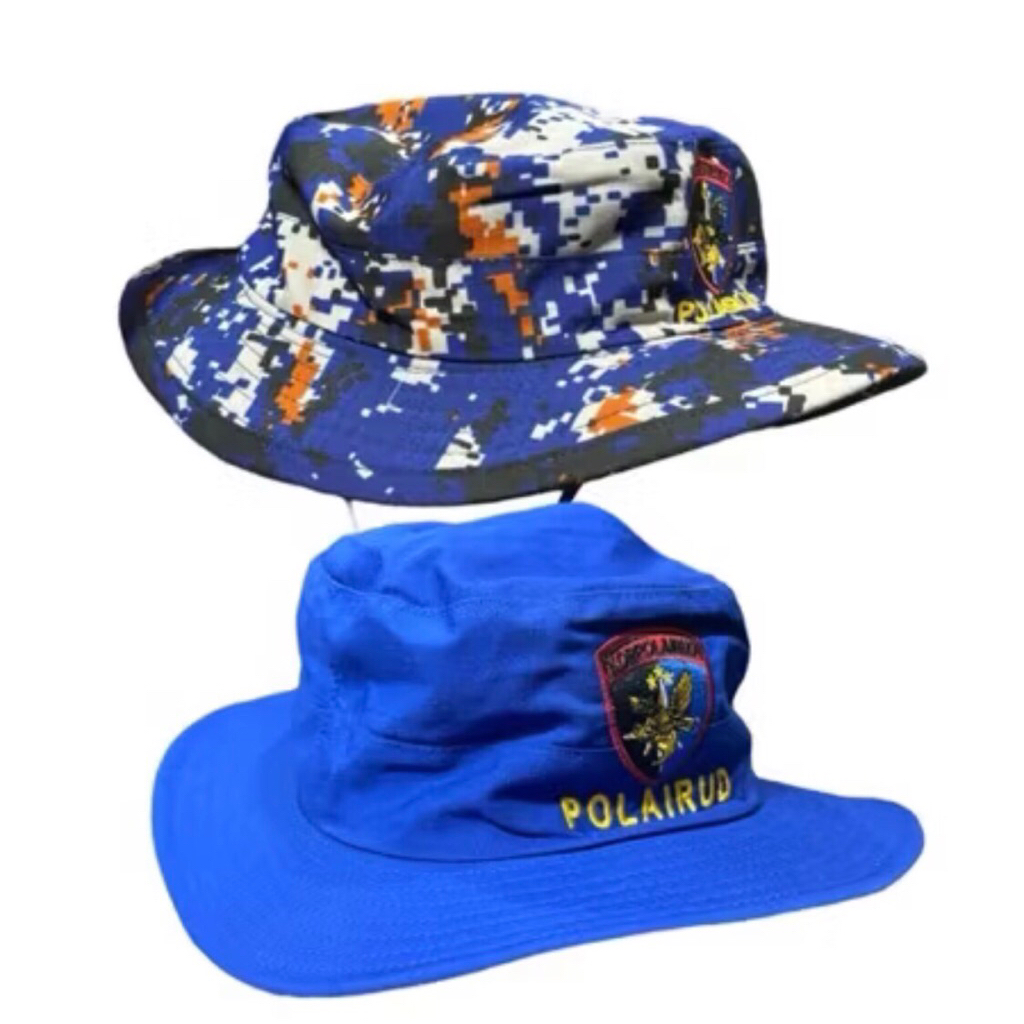 TOPI RIMBA LORENG AIRUD ORIGINAL 100% | POLRI