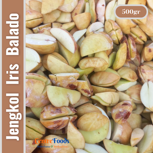 

Jengkol Kupas Potongan Fresh - Jengkol Kupas Irisan MENTAH | 500gr [ Harga Per 0,5 Kg ]