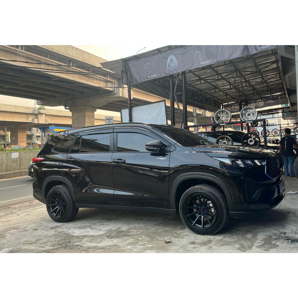 paket velg plus ban accelera 235 50 r18 untuk mobil zenix use velg hsr shinjuku ring 18