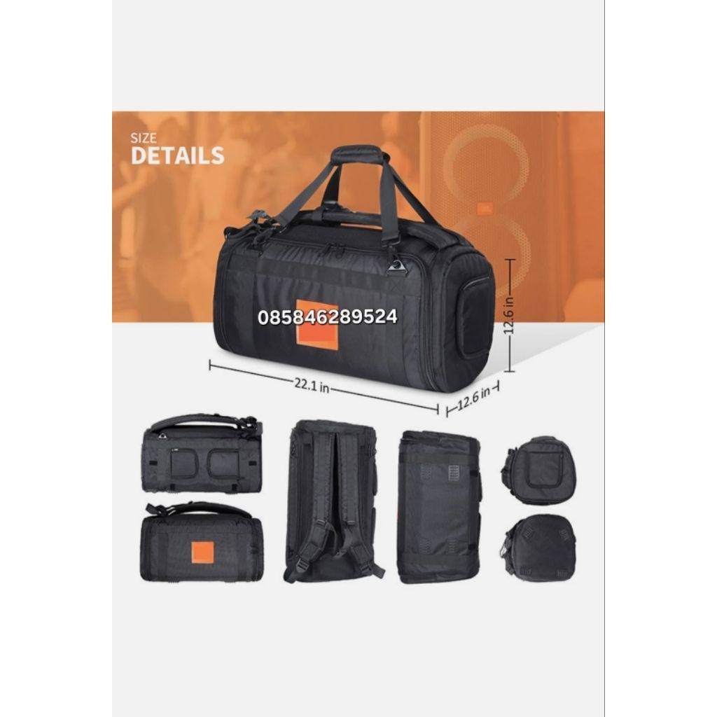 Tas speaker jbl party box 110 custom softcase speaker jbl pelindung 110