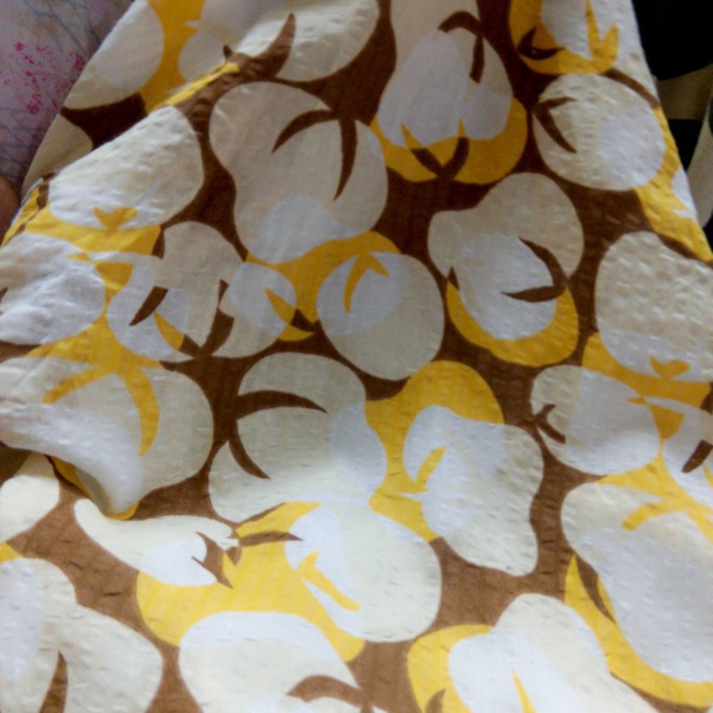 kain katun crinkle premium quality - kain katun crinkle - lq