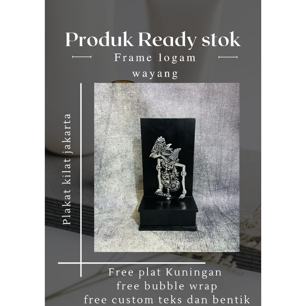 wayang logam krisna, topeng logam putra bali, frame topeng logam, topeng Buto Cakil logam rahwana, g