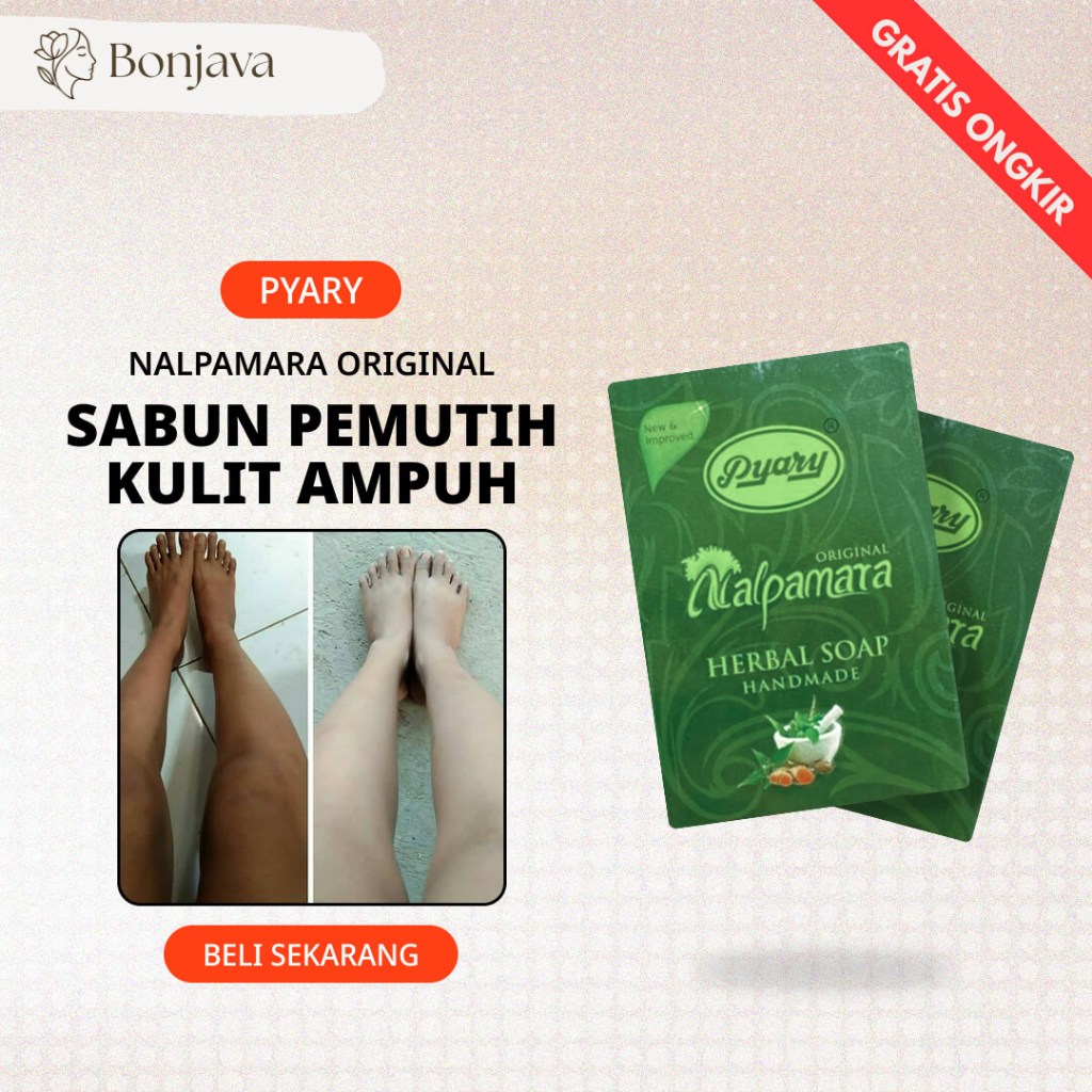 Nalpamara Sabun Nalpamara Original 100% Asli Sabun Pemutih Kulit Tubuh dan Wajah Nalpamara yang Asli