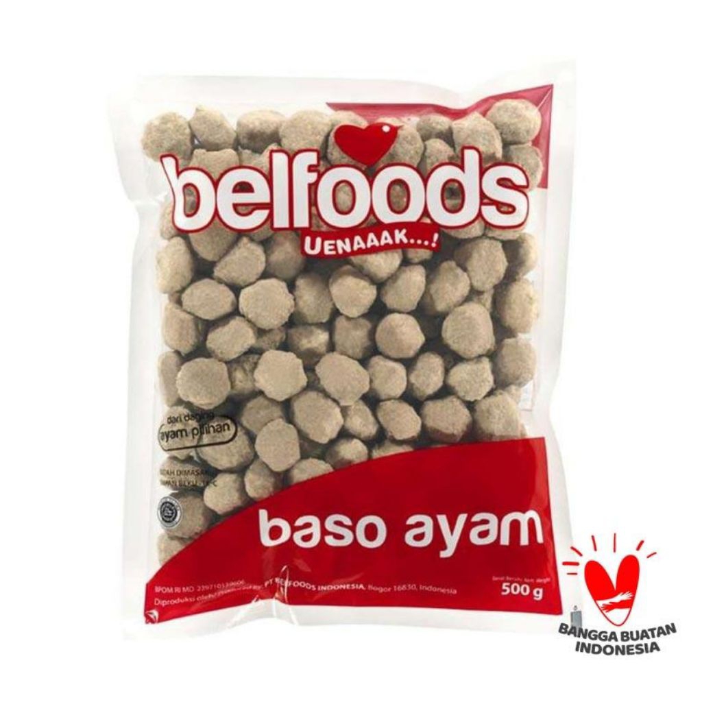 

belfoods bakso ayam 500 gr
