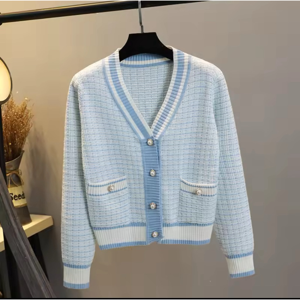 JAM_IMPORT | ELENA CARDIGAN | CARDIGAN RAJUT WANITA PREMIUM TWEED