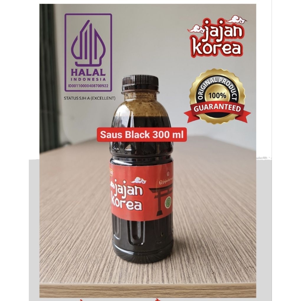 

Saus Topokki Black 300 ml HALAL - EXTRA PEDAS / Topokki / Gochujang / JAJAN KOREA