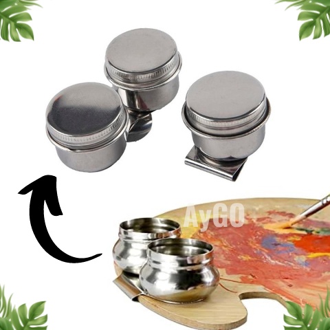 

KODE K63P STAINLESS STEEL DRUM PAINTING PALETTE OIL PAINT