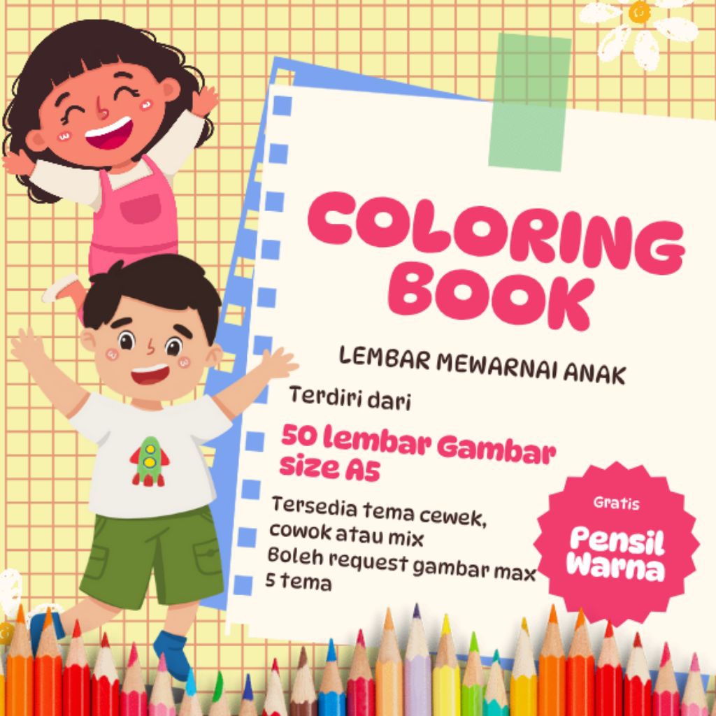 

PAKET MEWARNAI (FREE PENSIL WARNA)