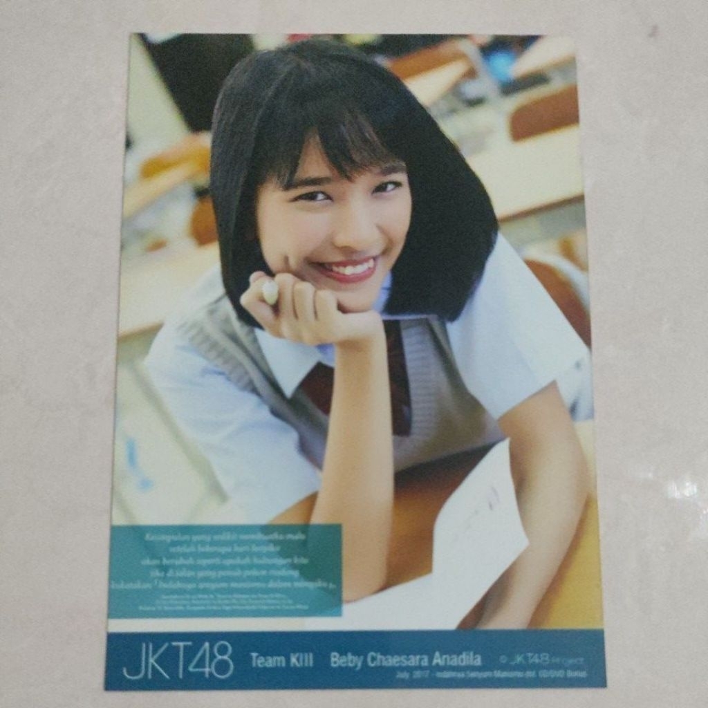 photopack [rare] beby suzukake nanchara dvd jkt48
