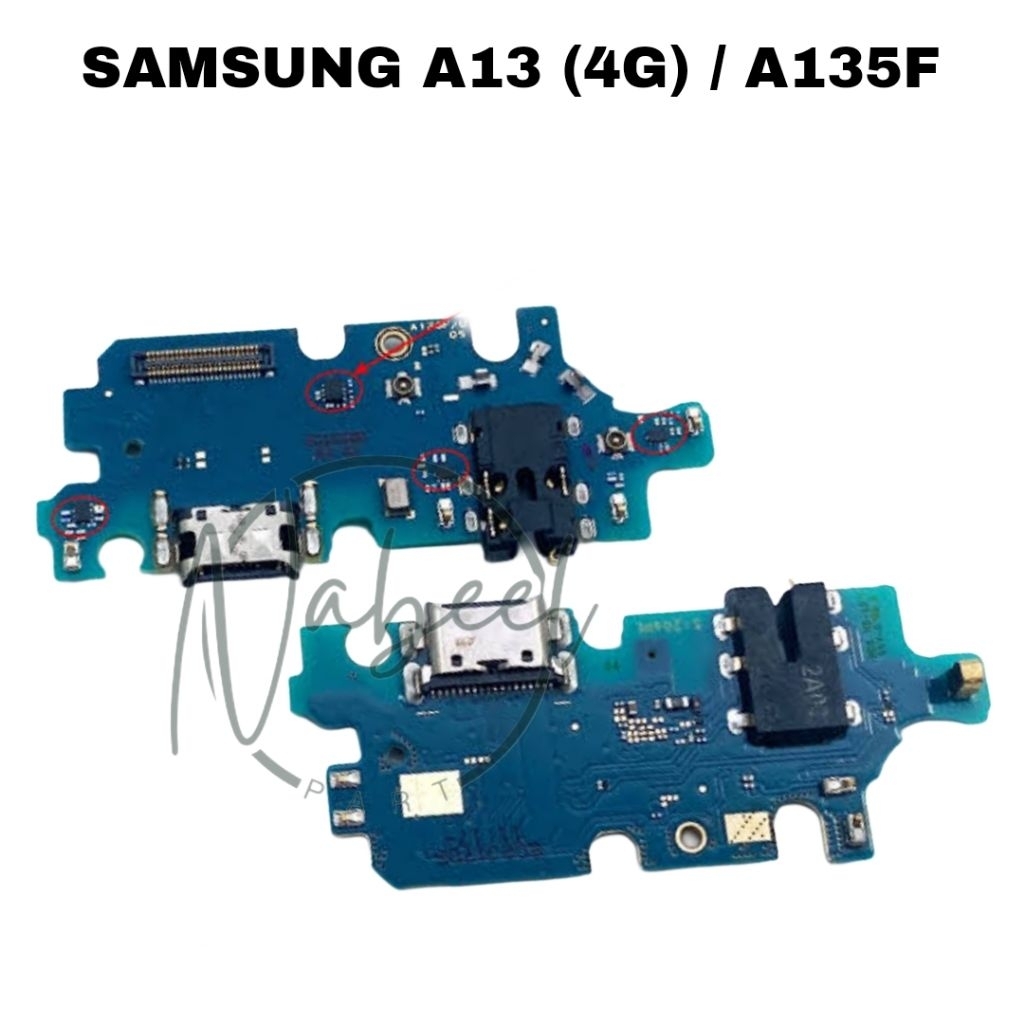 CONECTOR CAS / PCB CAS / PAPAN CAS HP SAMSUNG A13 (4G) / A135F