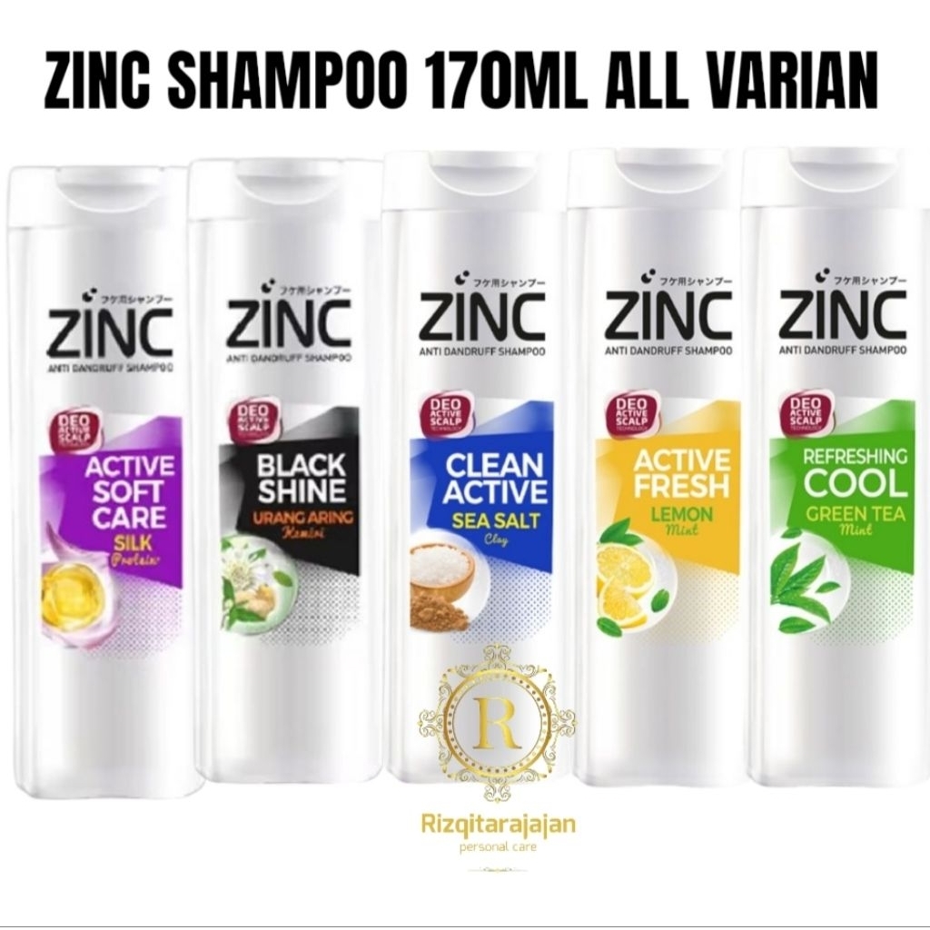 ZINC SHAMPOO 170ML ALL VARIAN,Zinc Shampoo all varian 170ml
