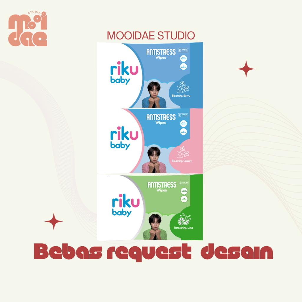 

Stiker Tisu Basah Freebies Konser Ulangtahun Gift Hampers