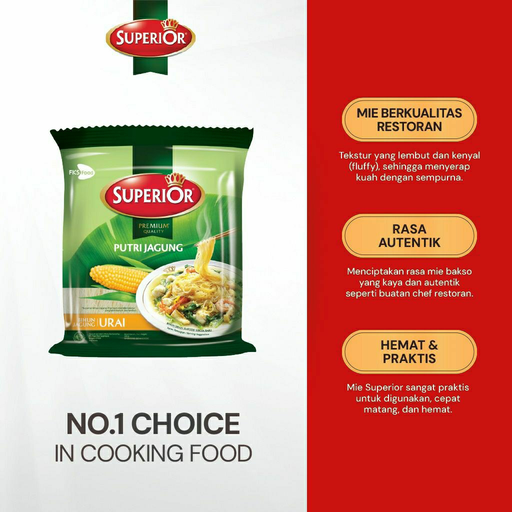 

Bihun Superior - Jagung - 1 Bal - 12 Keping