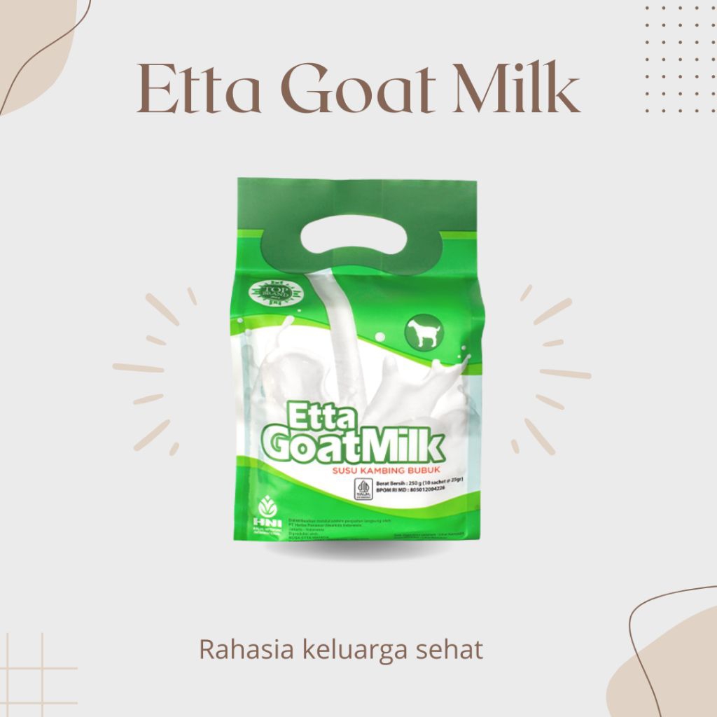 

Susu Kambing Etawa HNI Original Etta Goat Milk
