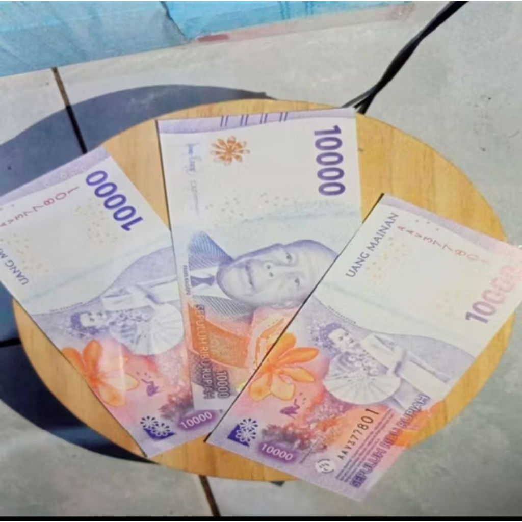 [SAMAWASOUVENIR]UangKertas/UangMainan/UangMahar/UangBuket/nominal10000/1pc