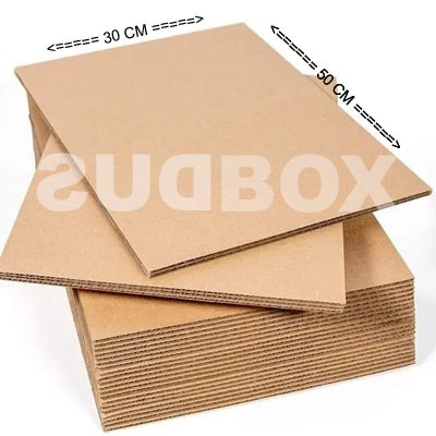

Kardus karton box dus ukuran 50x30 cm bahan Double wall(Tebal 7 mm)