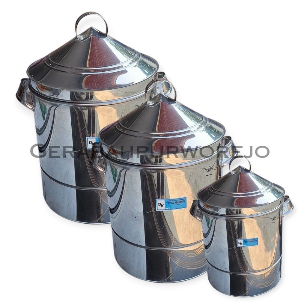 Dandang Nasi Kukusan Nasi Stainless Steel