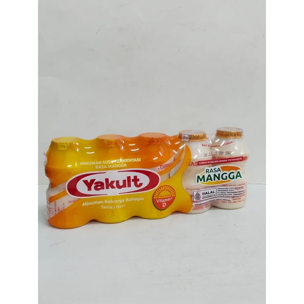 

yakult rasa mangga minuman probiotik isi 5 botol