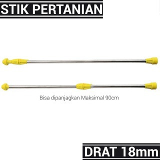Stik Sprayer pipa sprayer manual elektrik kuning panjang 90cm