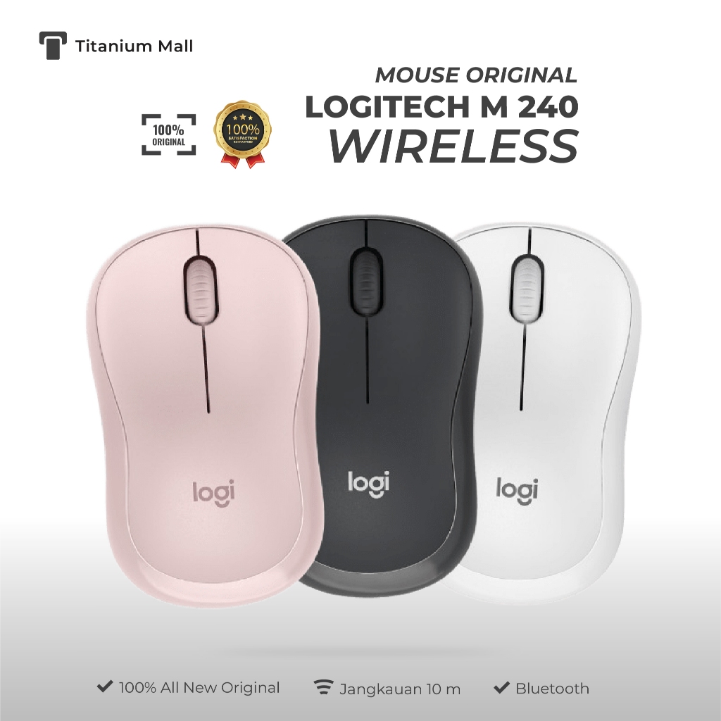 MOUSE WIRELESS M240 LOGITECH