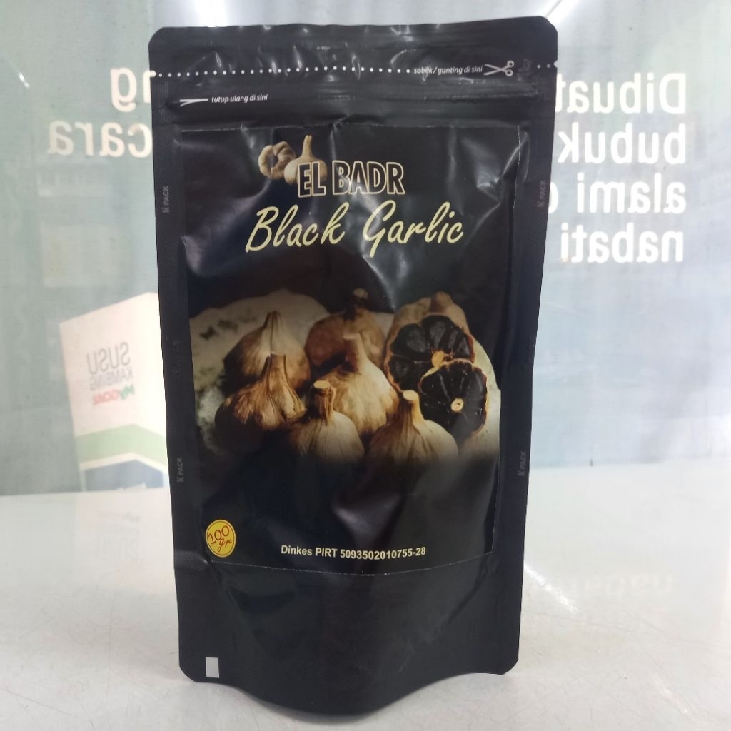 

BAWANG HITAM / BLACK GARLIC ELBADR 100GR / El Badr Black Garlic
