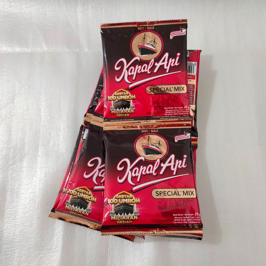 

Kopi Kapal Api Special mix renceng 10 sachet @24gram
