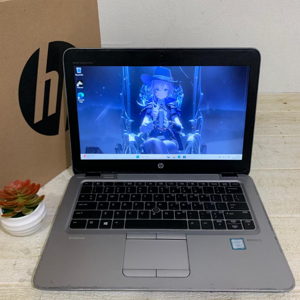 Second Laptop Slim HP EliteBook 820 G4 | Core i7 7500U | RAM 8 GB | SSD 256 GB | Layar 14"FHD | Wind