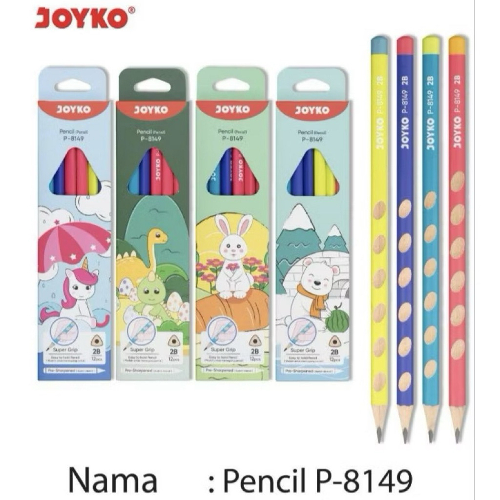 

Pensil serut Joyko 2B P-8149 (1pcs)