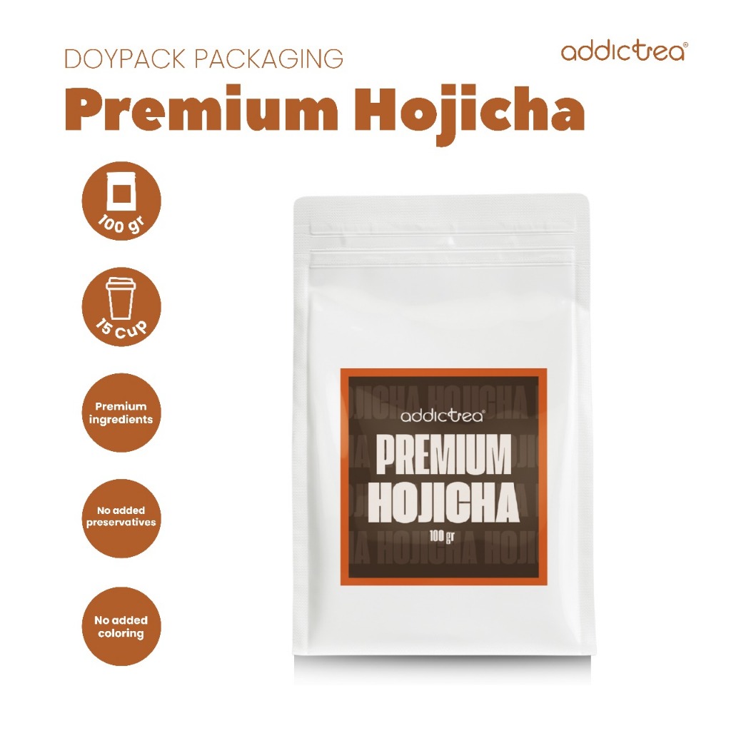 

Addictea Premium Hojicha Powder Kemasan Bulk 100gr