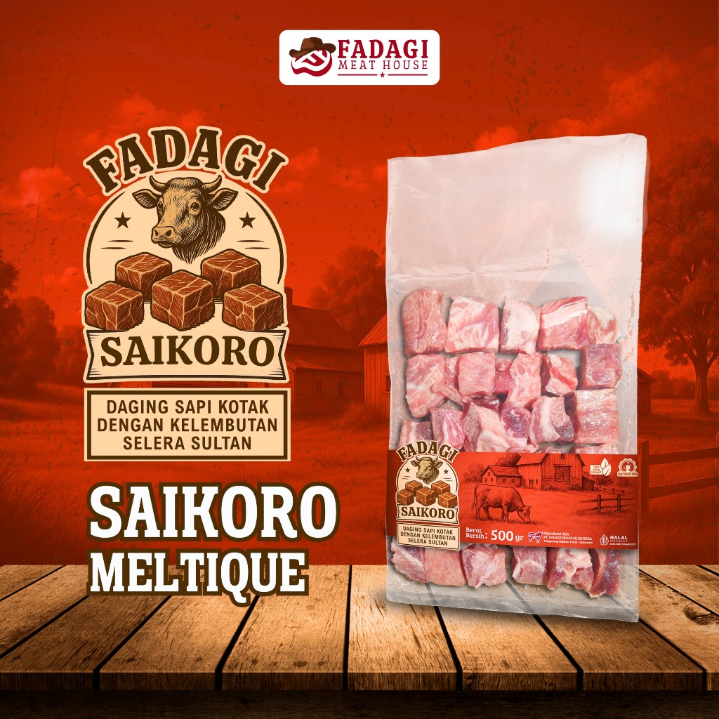 

Jual Daging Saikoro Sapi - 500 gr - Fadagi Meat House | Toko Daging Tangerang Selatan