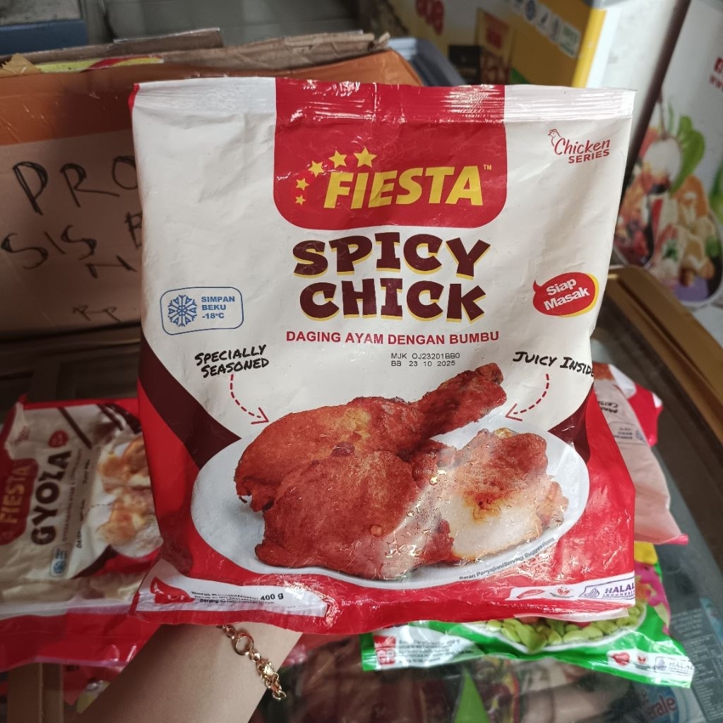 

Fiesta Spicy Chiken 400gr