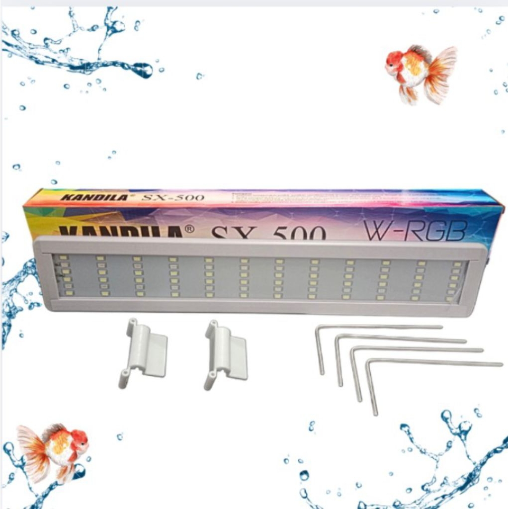 LAMPU KANDILA PRO SX 500 3 MODE CAHAYA LED AQUARIUM CHANGE COLOR