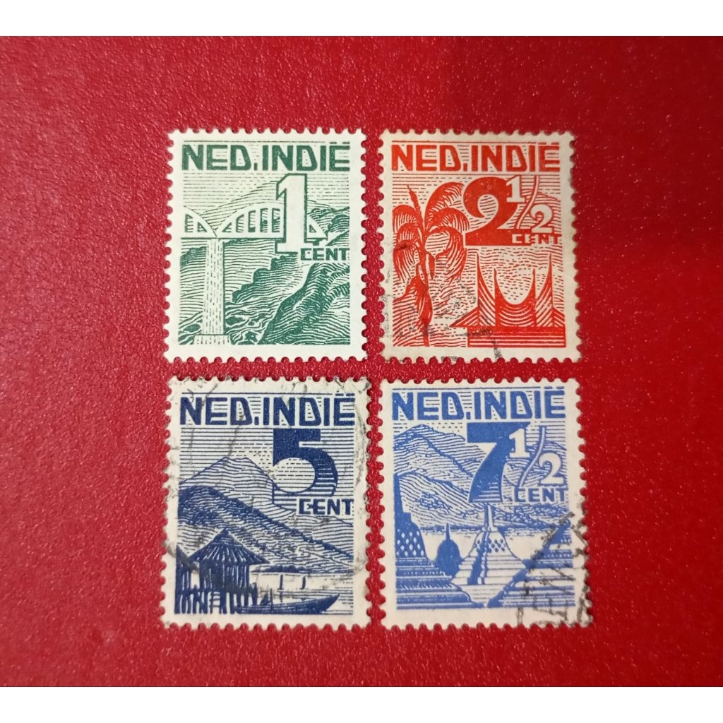

PRANGKO NED INDIE SERI PARIWISATA 1946