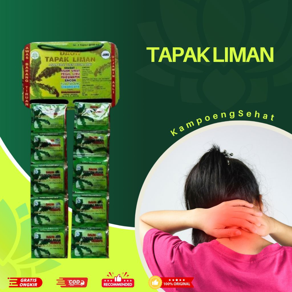 

Kapsul Daun Tapak Liman 100% Original